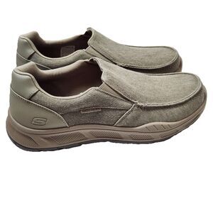 Skechers Cohagen Memory Foam Shoes Men’s Size 13 Taupe